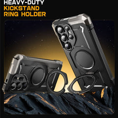 COPERTURA SUPCASE UB GRIP MAG MAGSAFE GALAXY S25 ULTRA NERA