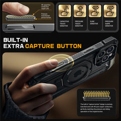 COPERTURA SUPCASE UB GRIP MAG MAGSAFE IPHONE 16 PRO NERA