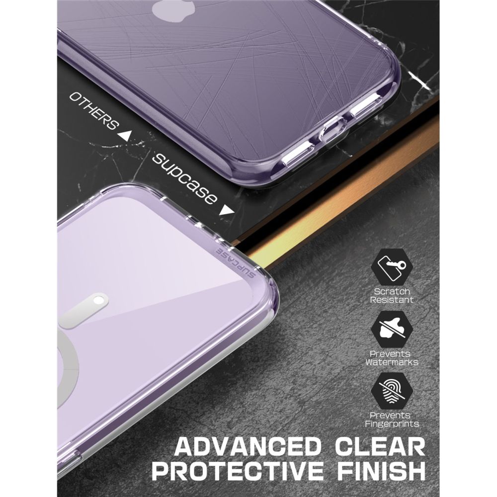 COPERTURA SUPCASE UB MAG MAGSAFE IPHONE 14 PLUS TRASPARENTE