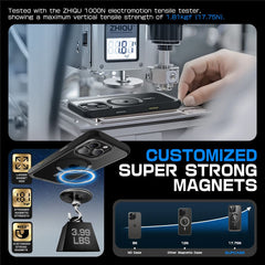 COPERTURA SUPCASE UB MAG MAGSAFE IPHONE 16 PRO MAX NERA