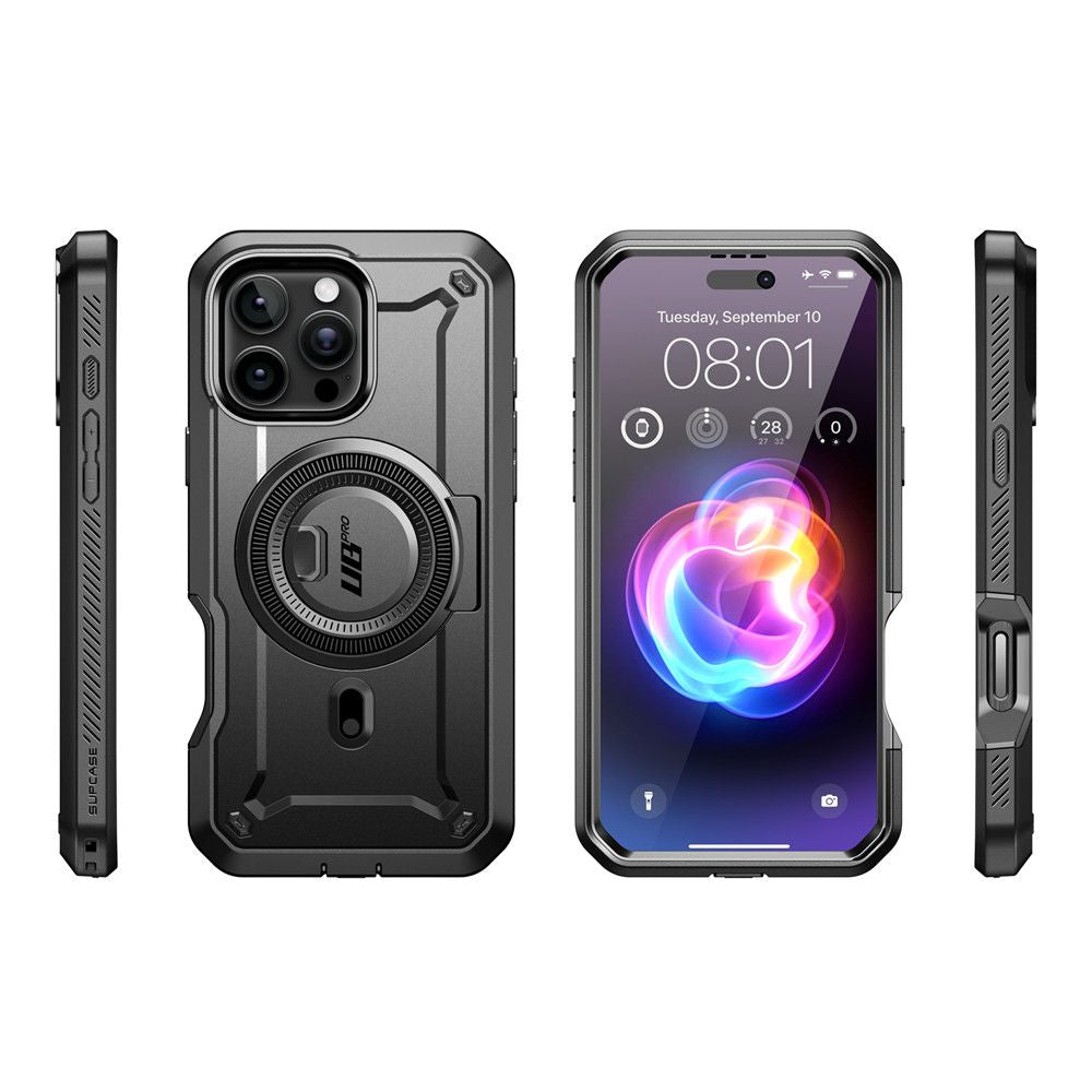 COPERTURA SUPCASE UB PRO MAG MAGSAFE IPHONE 16 PRO MAX NERA