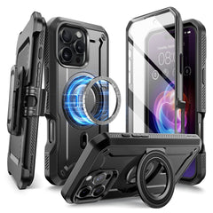 COPERTURA SUPCASE UB PRO MAG MAGSAFE IPHONE 16 PRO MAX NERA