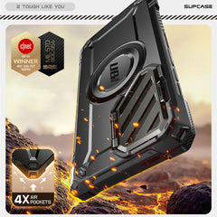 COPERTURA SUPCASE UB XT MAG MAGSAFE GALAXY S25 ULTRA NERA