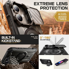 COPERTURA SUPCASE UB XT MAG MAGSAFE IPHONE 16 NERA
