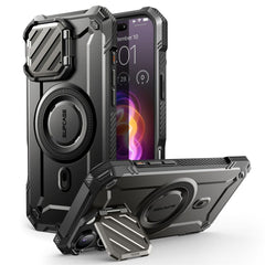 COPERTURA SUPCASE UB XT MAG MAGSAFE IPHONE 16 PRO MAX NERA