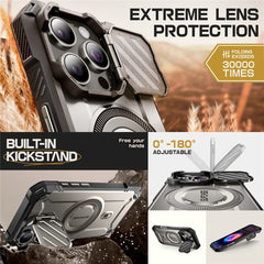 CUSTODIA SUPCASE UB XT MAG MAGSAFE IPHONE 16 PRO TIGREY