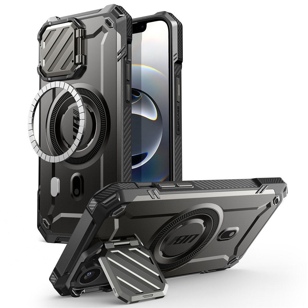 COPERTURA SUPCASE UB XT MAG MAGSAFE IPHONE 16E NERA