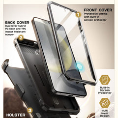 COPERTURA SUPCASE UNICORN BEETLE PRO 2-SET GALAXY S25+ PLUS NERA