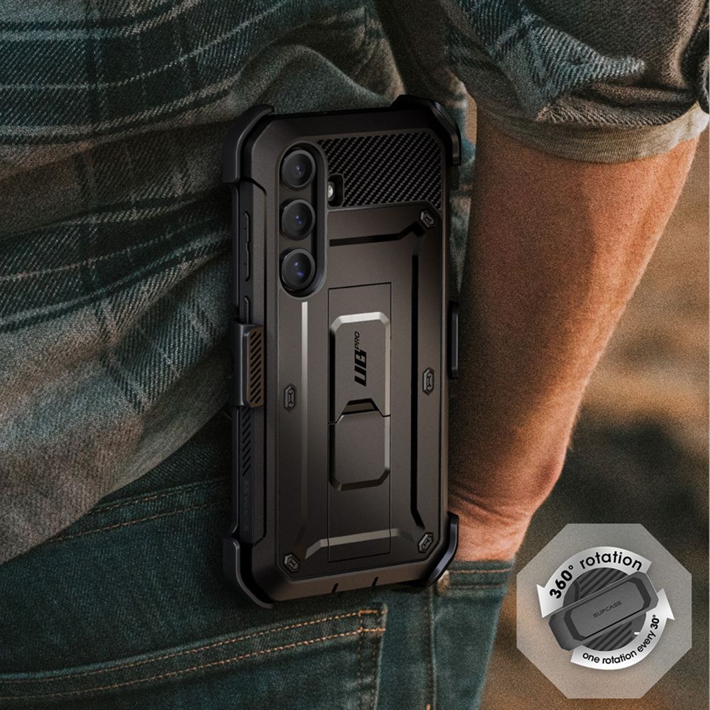COPERTURA SUPCASE UNICORN BEETLE PRO 2-SET GALAXY S25+ PLUS NERA