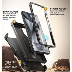 COPERTURA SUPCASE UNICORN BEETLE PRO 2-SET GALAXY S25 ULTRA NERA