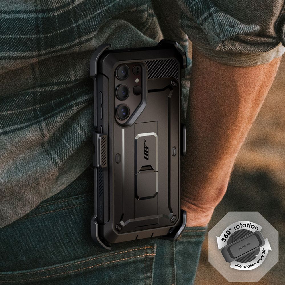 COPERTURA SUPCASE UNICORN BEETLE PRO 2-SET GALAXY S25 ULTRA NERA