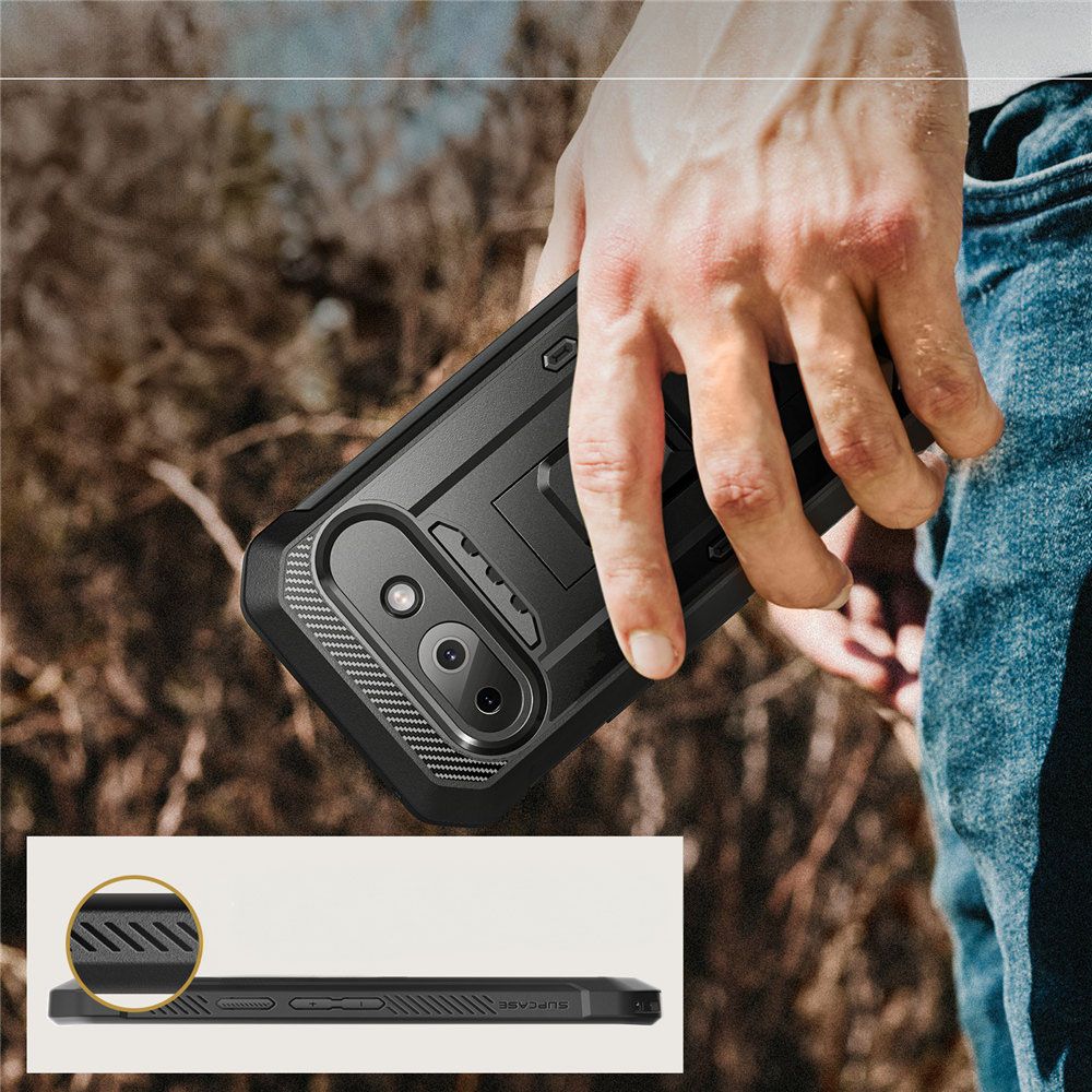 COPERTURA SUPCASE UNICORN BEETLE PRO GOOGLE PIXEL 9A NERA