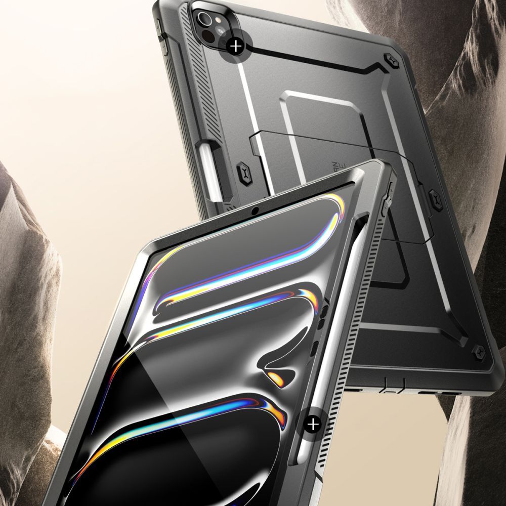 COPERTURA / INVOLUCRO PER IPAD PRO 11 5 / 2024 SUPCASE UNICORN BEETLE PRO NERO