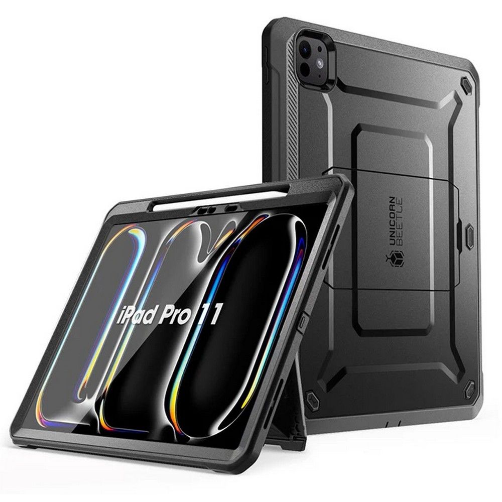 COPERTURA / INVOLUCRO PER IPAD PRO 11 5 / 2024 SUPCASE UNICORN BEETLE PRO NERO