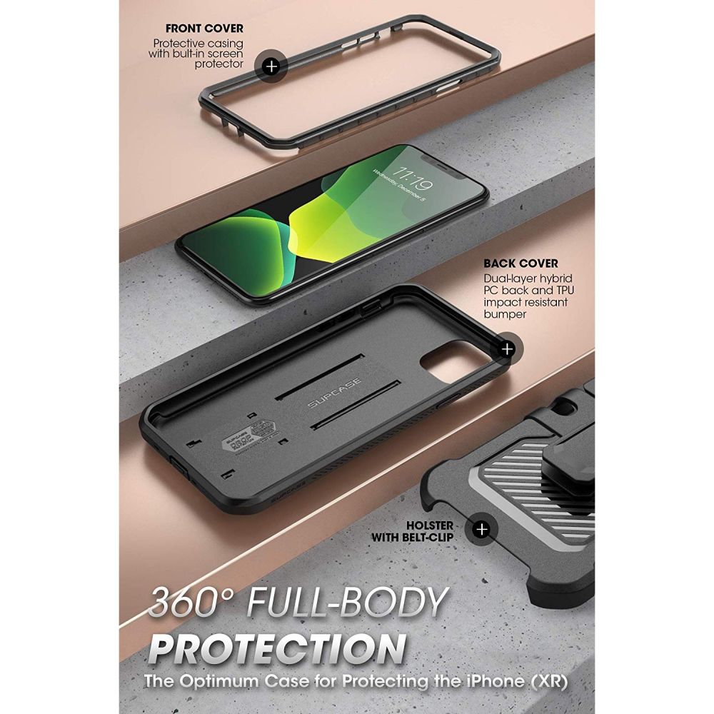 CUSTODIA SUPCASE UNICORN BEETLE PRO IPHONE 11 NERA