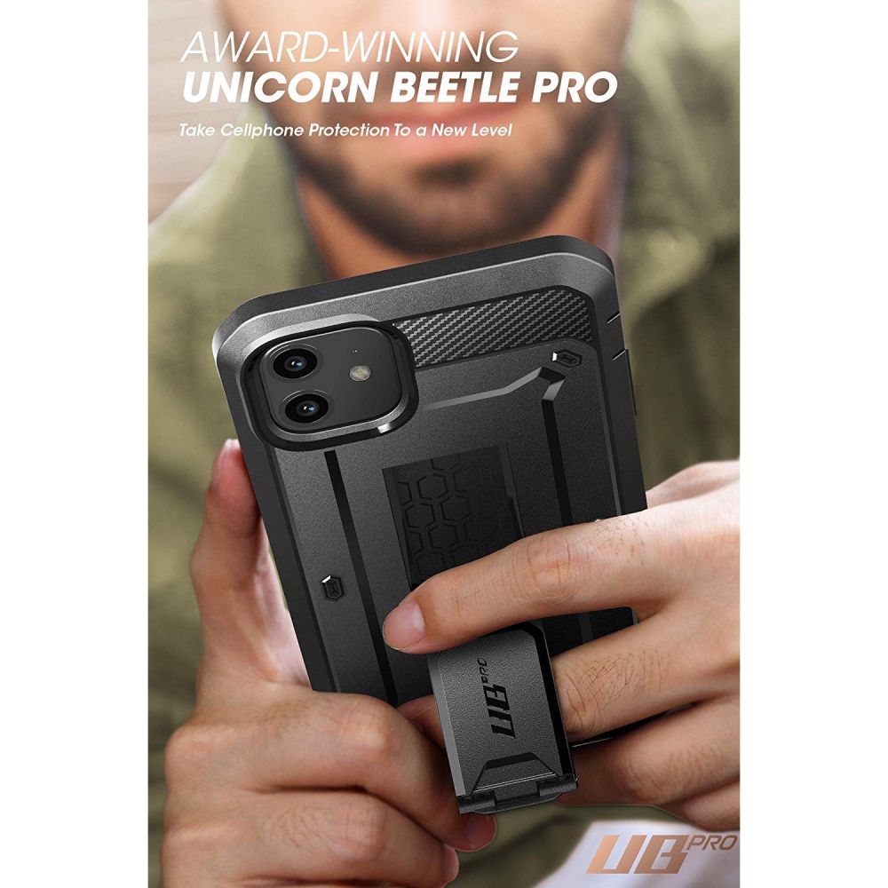CUSTODIA SUPCASE UNICORN BEETLE PRO IPHONE 11 NERA