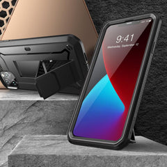 CUSTODIA SUPCASE UNICORN BEETLE PRO IPHONE 12/12 PRO NERA