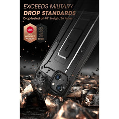 CUSTODIA SUPCASE UNICORN BEETLE PRO IPHONE 13 / 14 NERA