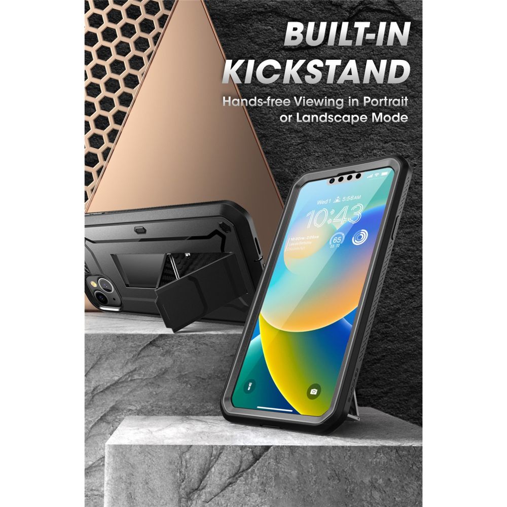 CUSTODIA SUPCASE UNICORN BEETLE PRO IPHONE 13 / 14 NERA