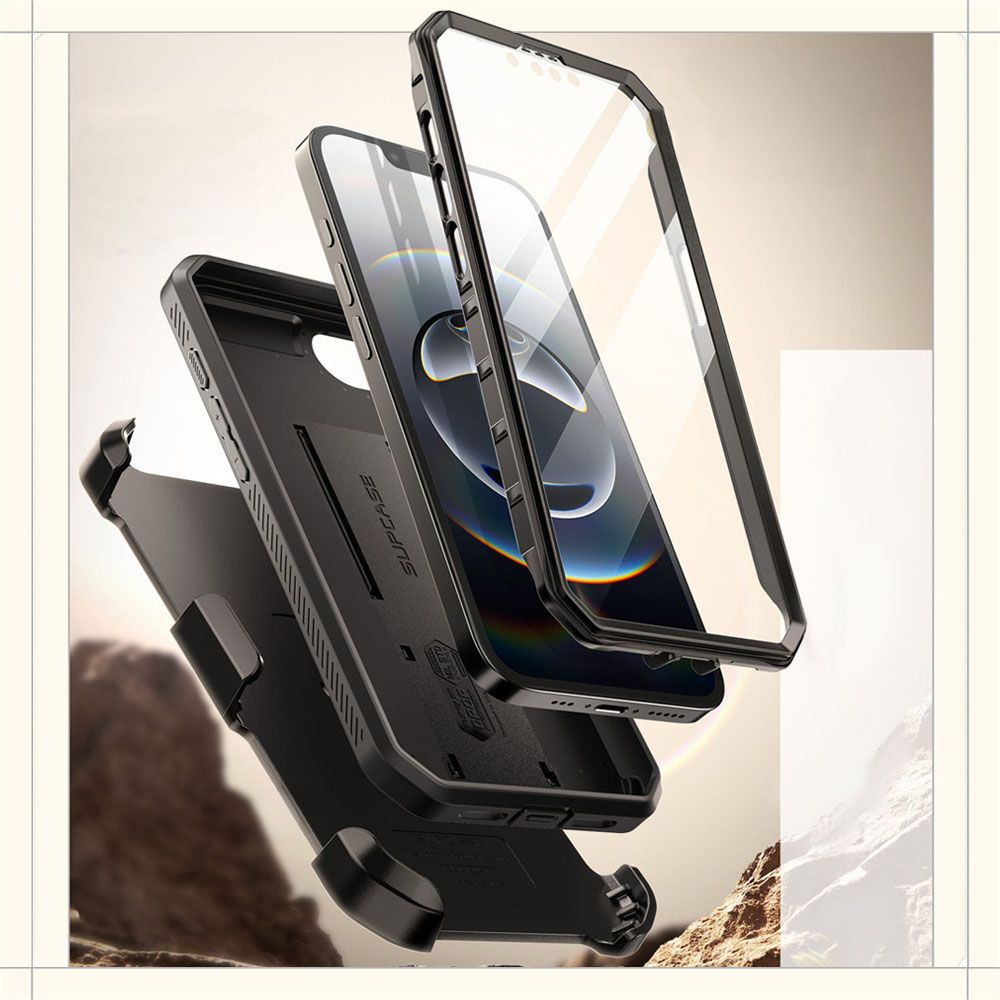 CUSTODIA SUPCASE UNICORN BEETLE PRO IPHONE 16E NERA