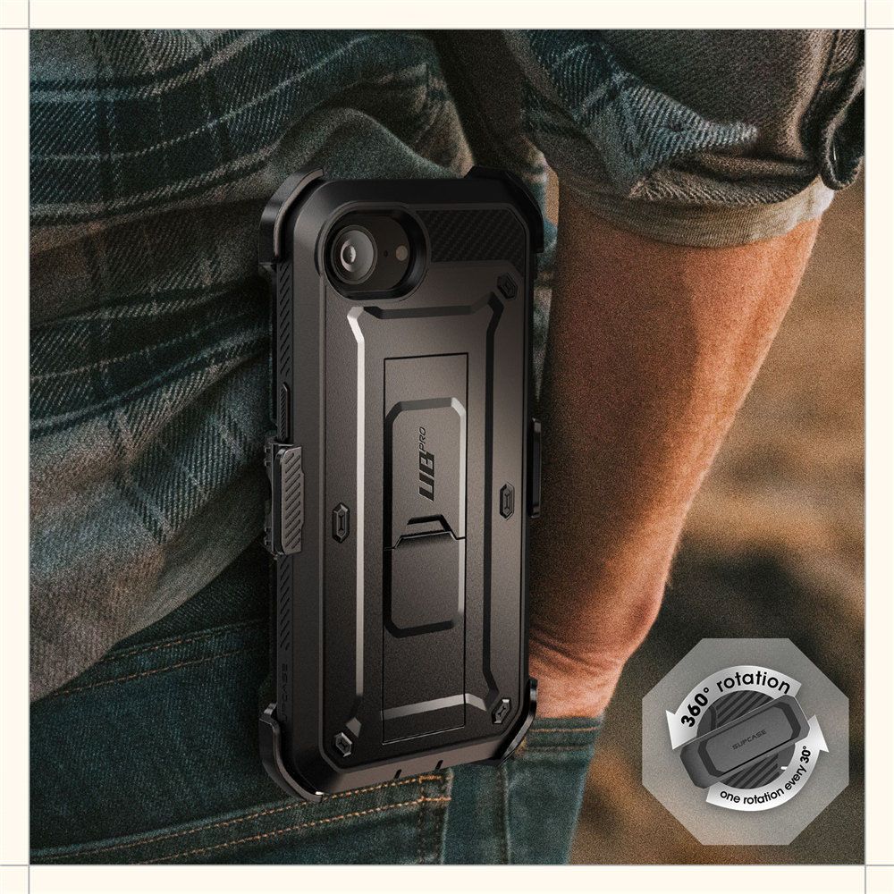 CUSTODIA SUPCASE UNICORN BEETLE PRO IPHONE 16E NERA