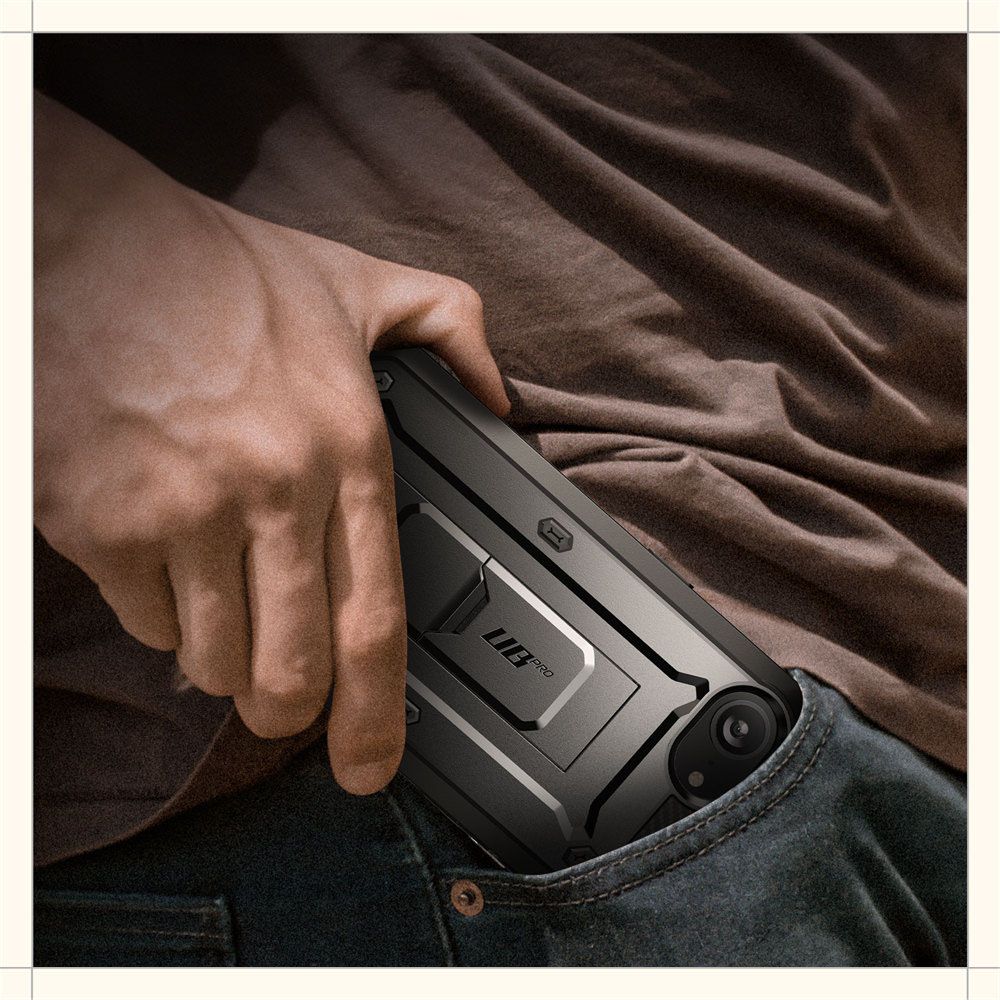 CUSTODIA SUPCASE UNICORN BEETLE PRO IPHONE 16E NERA