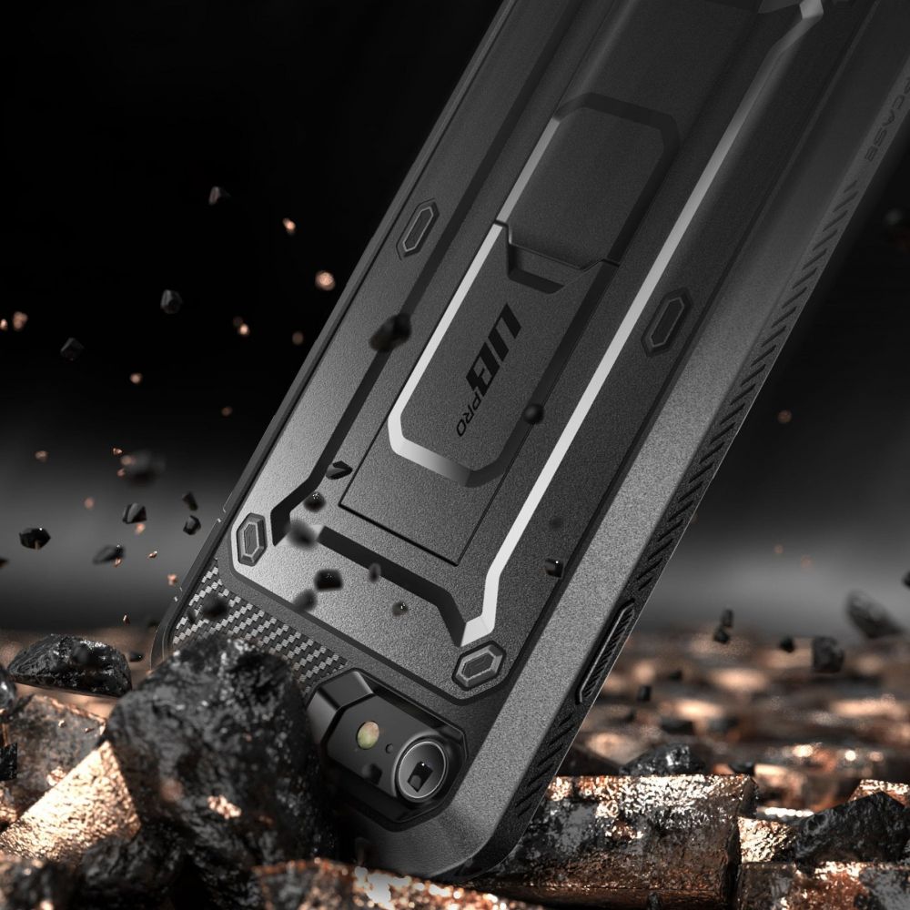 CUSTODIA SUPCASE UNICORN BEETLE PRO PER IPHONE 7 / 8 / SE 2020 / 2022 NERA