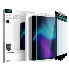 2X VETRO TEMPERATO PER IPAD PRO 11 5 / 2024 ESR ARMORITE 2-PACK TRASPARENTE