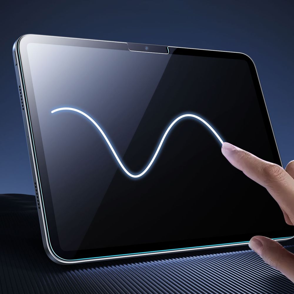 2X VETRO TEMPERATO PER IPAD PRO 11 5 / 2024 ESR VETRO TEMPERATO 2-PACK TRASPARENTE