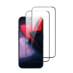 VETRO TEMPERATO ESR 2-PACK PER IPHONE 15 PRO NERO