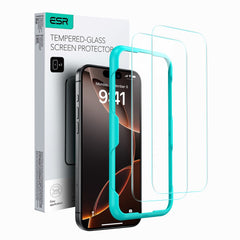 VETRO TEMPERATO ESR 2-PACK IPHONE 16 PLUS TRASPARENTE