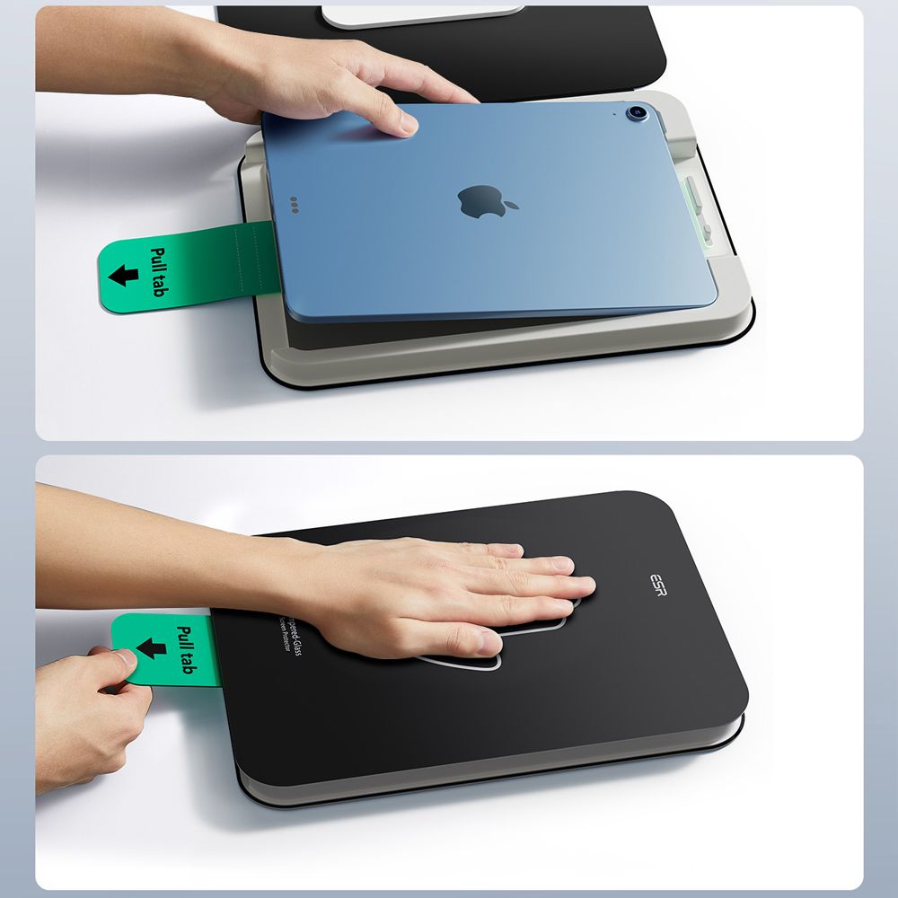 VETRO TEMPERATO ESR ULTRAFIT 2-PACK PER IPAD 10.9” 10 / 2022 / 11” 11 / 2025 TRASPARENTE