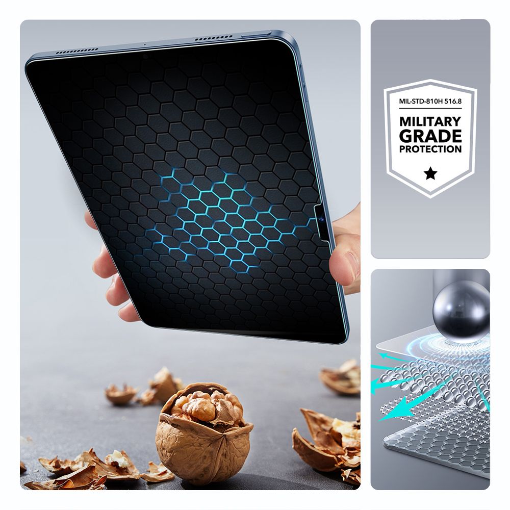 VETRO TEMPERATO ESR ULTRAFIT 2-PACK PER IPAD 10.9” 10 / 2022 / 11” 11 / 2025 TRASPARENTE