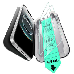 VETRO TEMPERATO ESR ULTRAFIT 2-PACK IPHONE 13 / 13 PRO / 14 / 16E TRASPARENTE