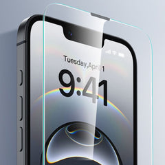 VETRO TEMPERATO ESR ULTRAFIT 2-PACK IPHONE 13 / 13 PRO / 14 / 16E TRASPARENTE