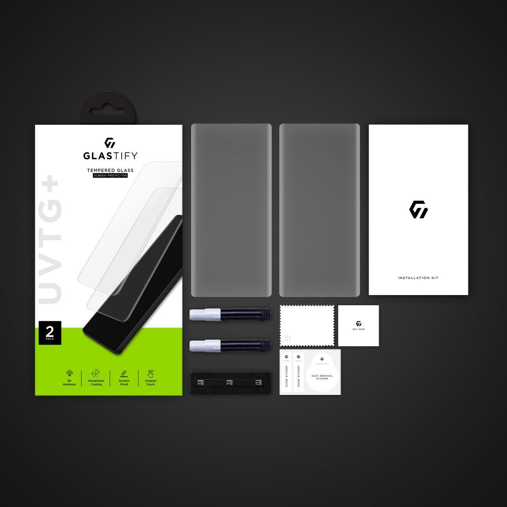 VETRO TEMPERATO GLASTIFY UVTG+ 2-PACK GALAXY S22 ULTRA