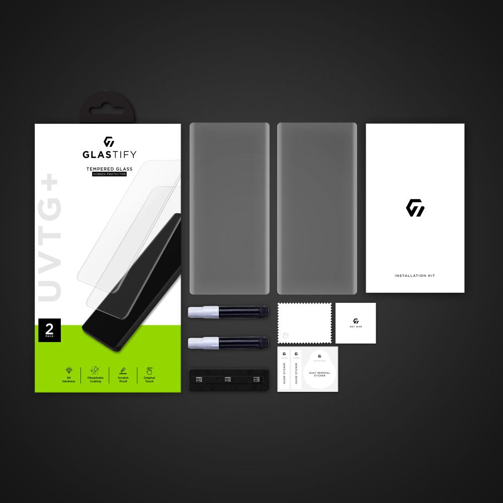 VETRO TEMPERATO GLASTIFY UVTG+ 2-PACK GALAXY S23 ULTRA CHIARO