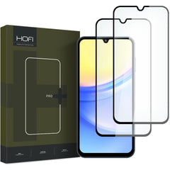 VETRO TEMPERATO HOFI GLASS PRO+ 2-PACK GALAXY A15 4G / 5G / A25 5G NERO