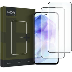 VETRO TEMPERATO HOFI HOFI GLASS PRO+ 2-PACK GALAXY A35 / A55 5G NERO