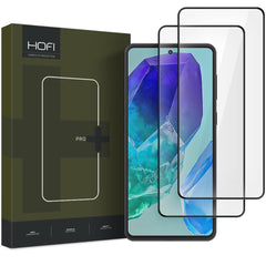 2X VETRO TEMPERATO HOFI GLASS PRO+ 2-PACK GALAXY M55 5G NERO