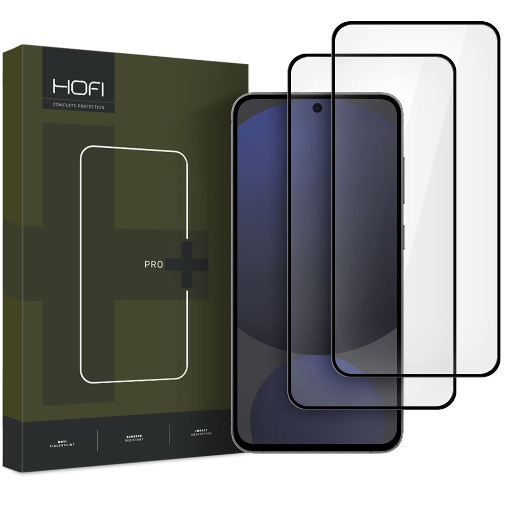 VETRO TEMPERATO HOFI GLASS PRO+ 2-PACK GALAXY S24 FE NERO