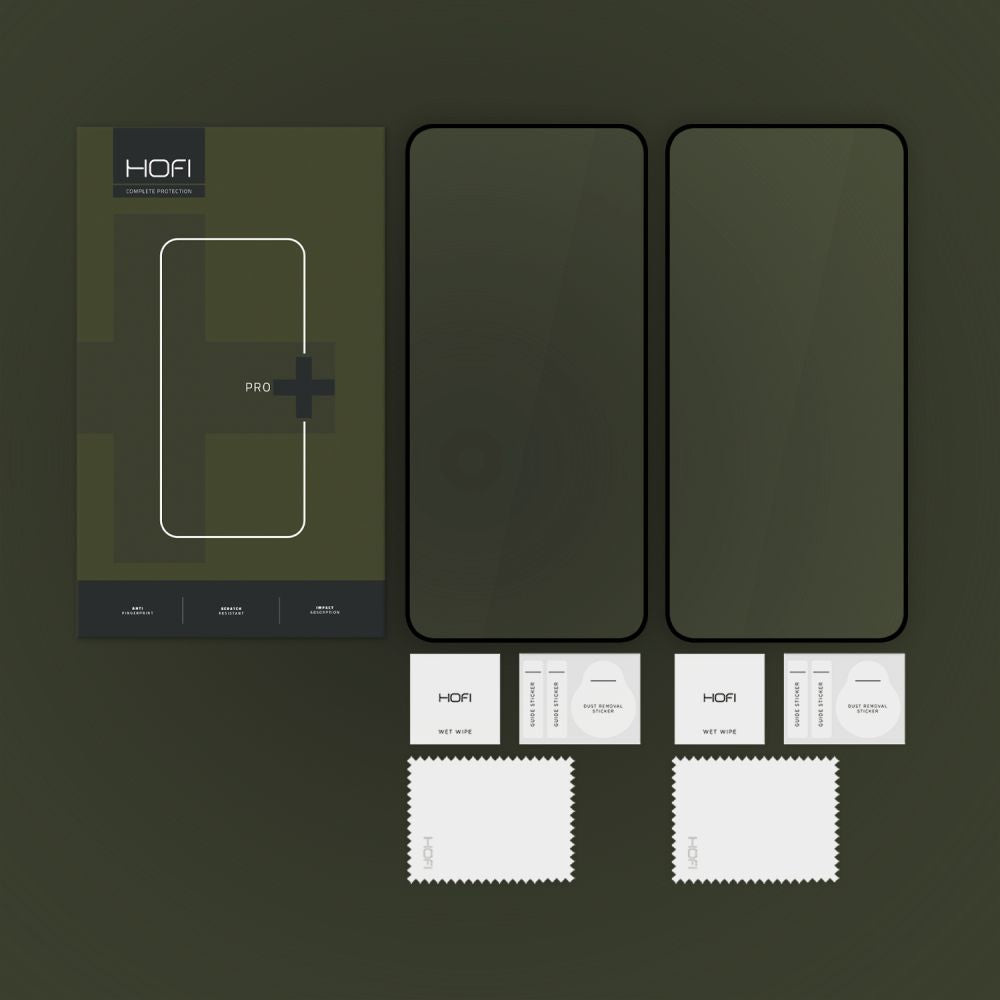 VETRO TEMPERATO HOFI GLASS PRO+ 2-PACK GALAXY S25 NERO