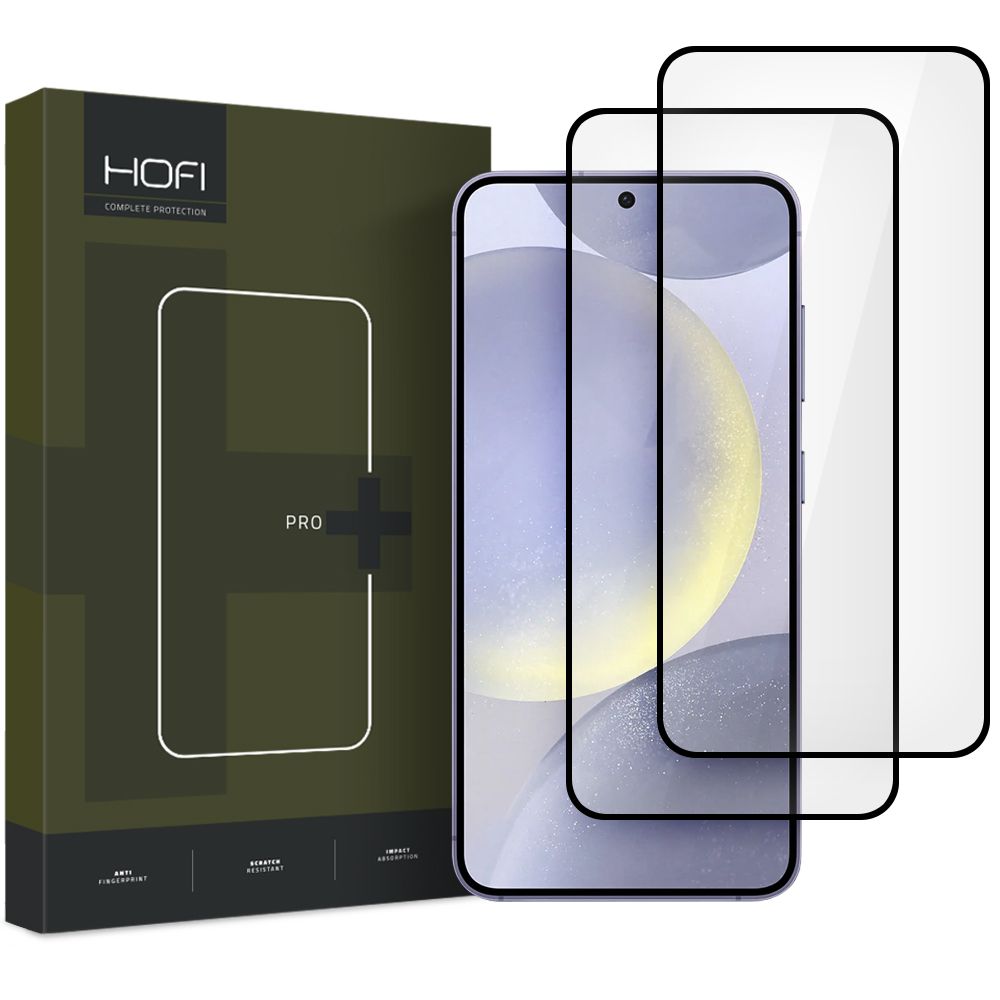 VETRO TEMPERATO HOFI GLASS PRO+ 2-PACK GALAXY S25+ PLUS NERO