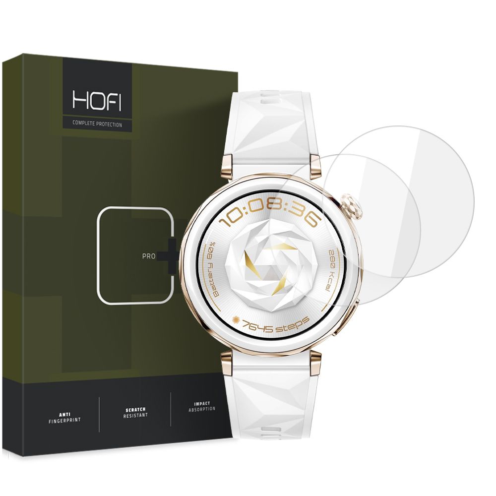 VETRO TEMPERATO HOFI GLASS PRO+ 2-PACK HUAWEI WATCH GT 5 PRO (42 MM) TRASPARENTE