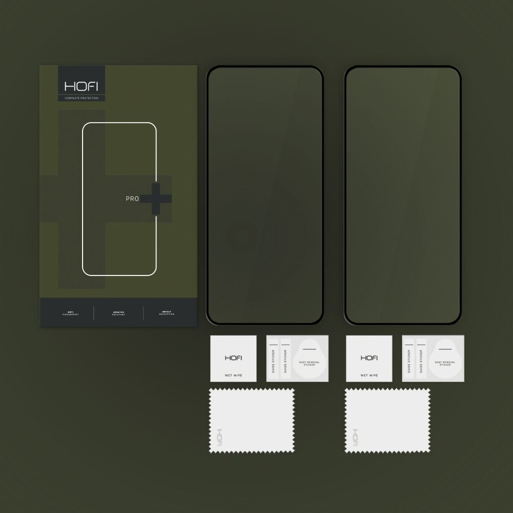 VETRO TEMPERATO HOFI GLASS PRO+ 2-PACK ONEPLUS NORD 4 NERO