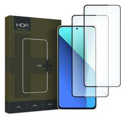 VETRO TEMPERATO HOFI GLASS PRO+ 2-PACK XIAOMI REDMI NOTE 13 4G / LTE NERO