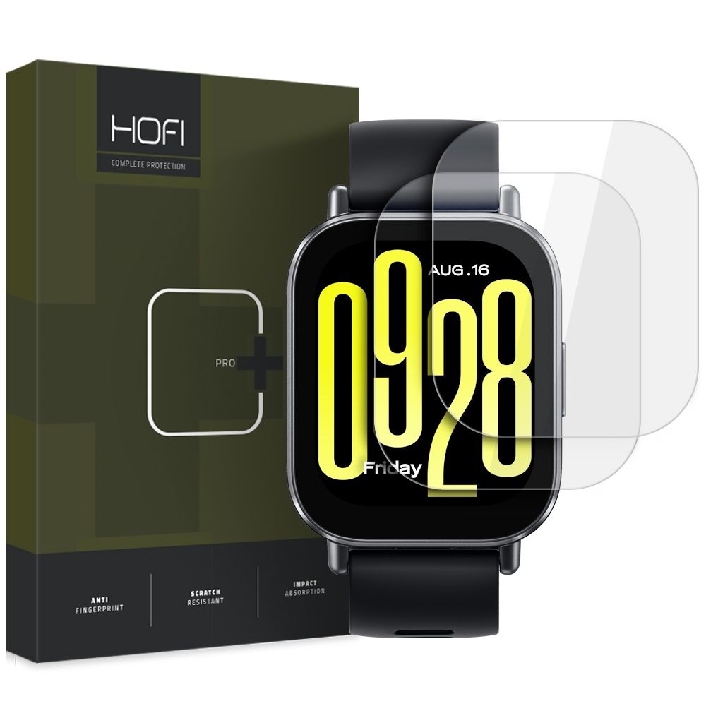 VETRO TEMPERATO HOFI GLASS PRO+ 2-PACK XIAOMI REDMI WATCH 5 ACTIVE TRASPARENTE