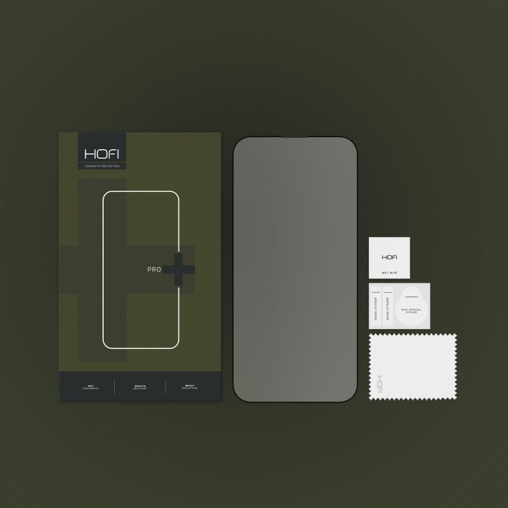 VETRO TEMPERATO HOFI GLASS PRO+ IPHONE 14 PRO MAX NERO