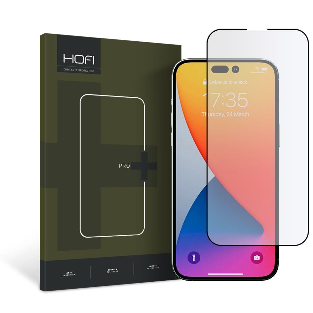 VETRO TEMPERATO HOFI GLASS PRO+ IPHONE 14 PRO MAX NERO