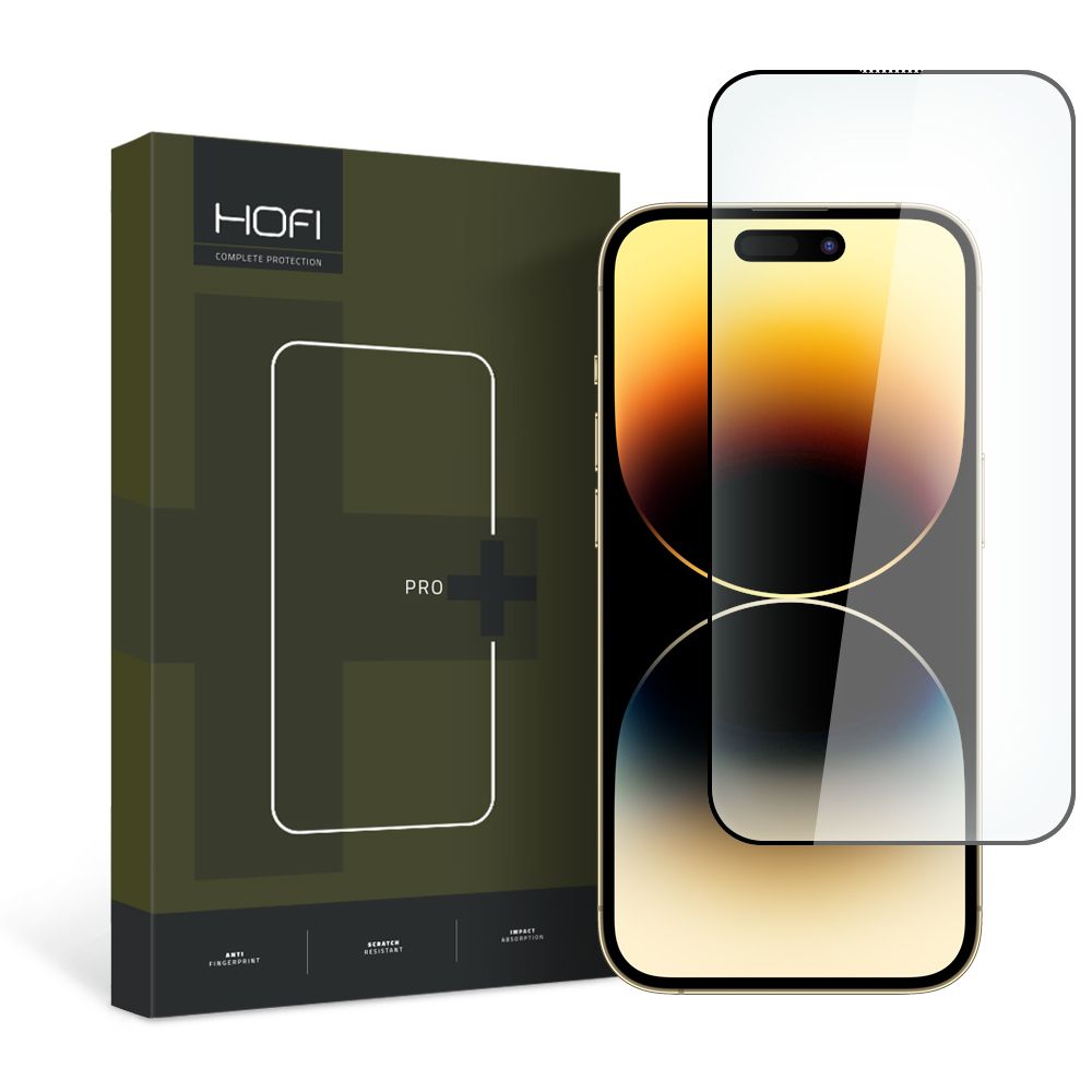 VETRO TEMPERATO HOFI GLASS PRO+ IPHONE 15 PRO MAX NERO